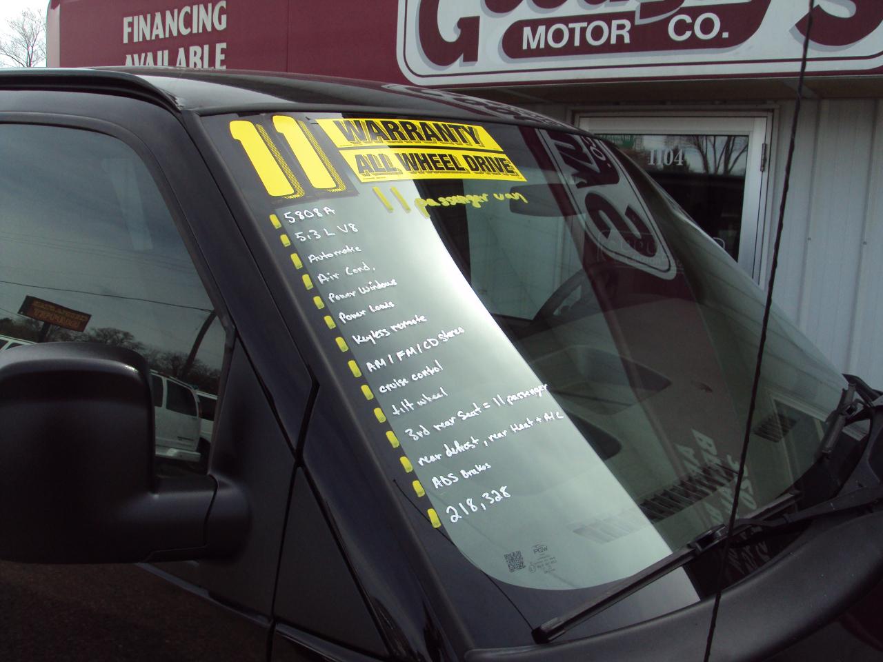 Chevrolet Express Passenger  2011