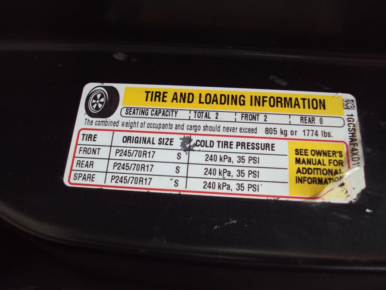 Chevrolet Express Cargo Van  2013