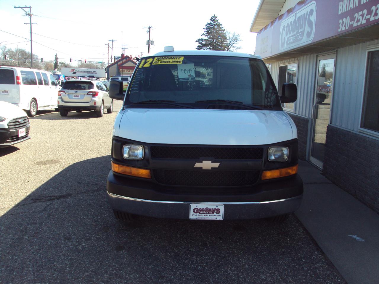 Chevrolet Express Cargo Van AWD 1500 135" 2012