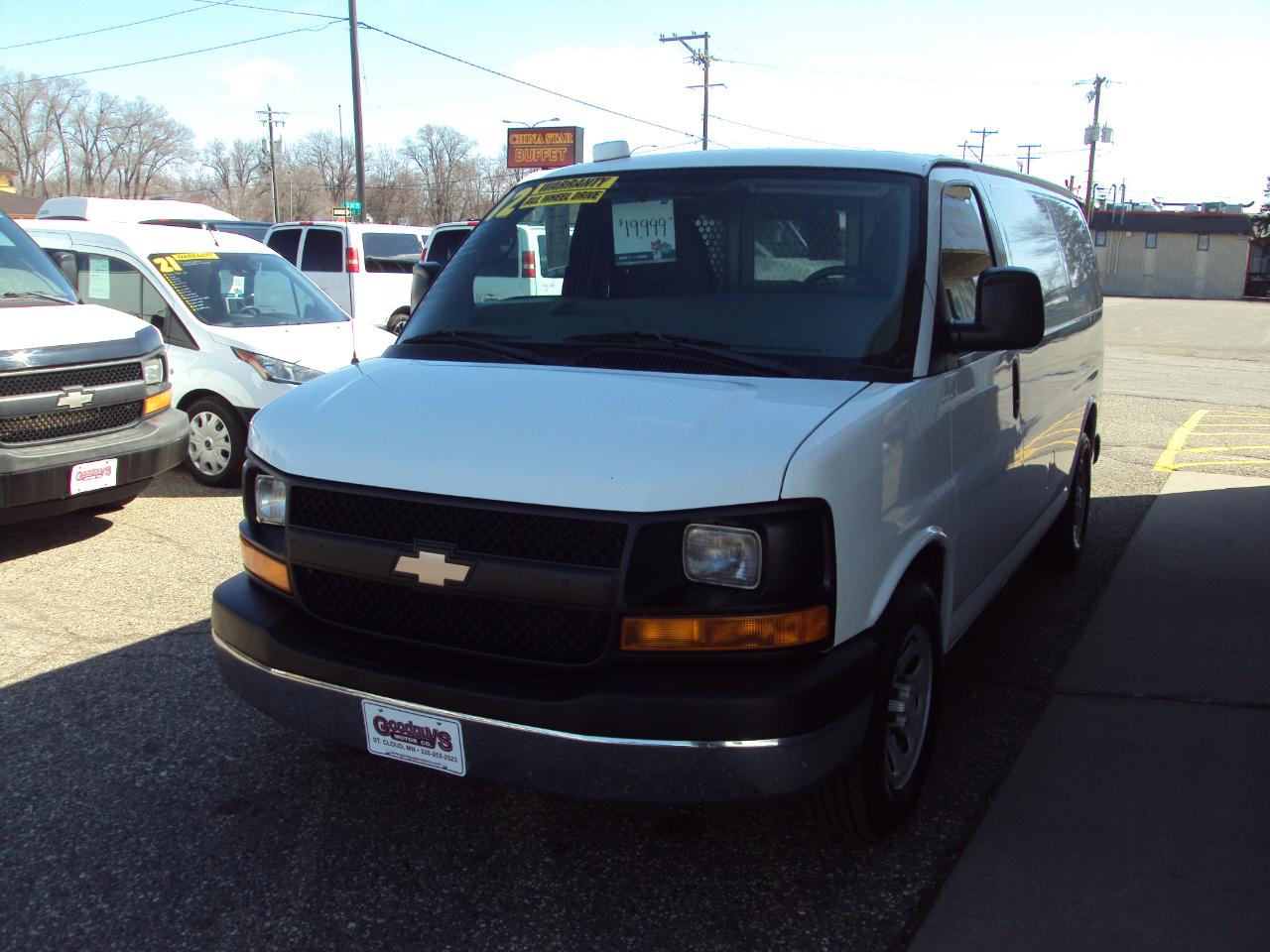 Chevrolet Express Cargo Van AWD 1500 135" 2012