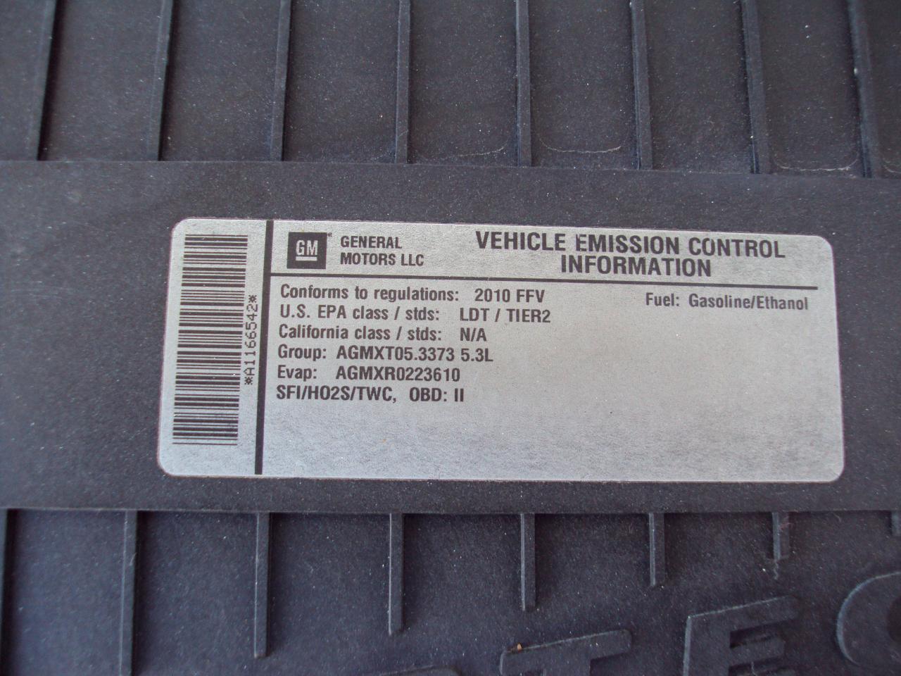 Chevrolet Express Cargo Van AWD 1500 135" 2010