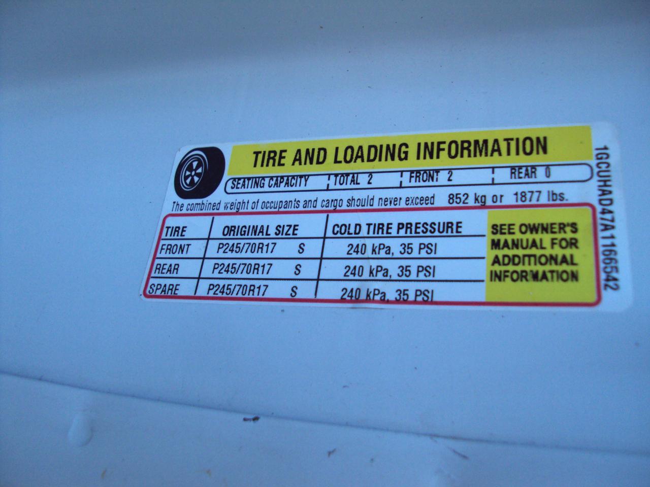 Chevrolet Express Cargo Van AWD 1500 135" 2010