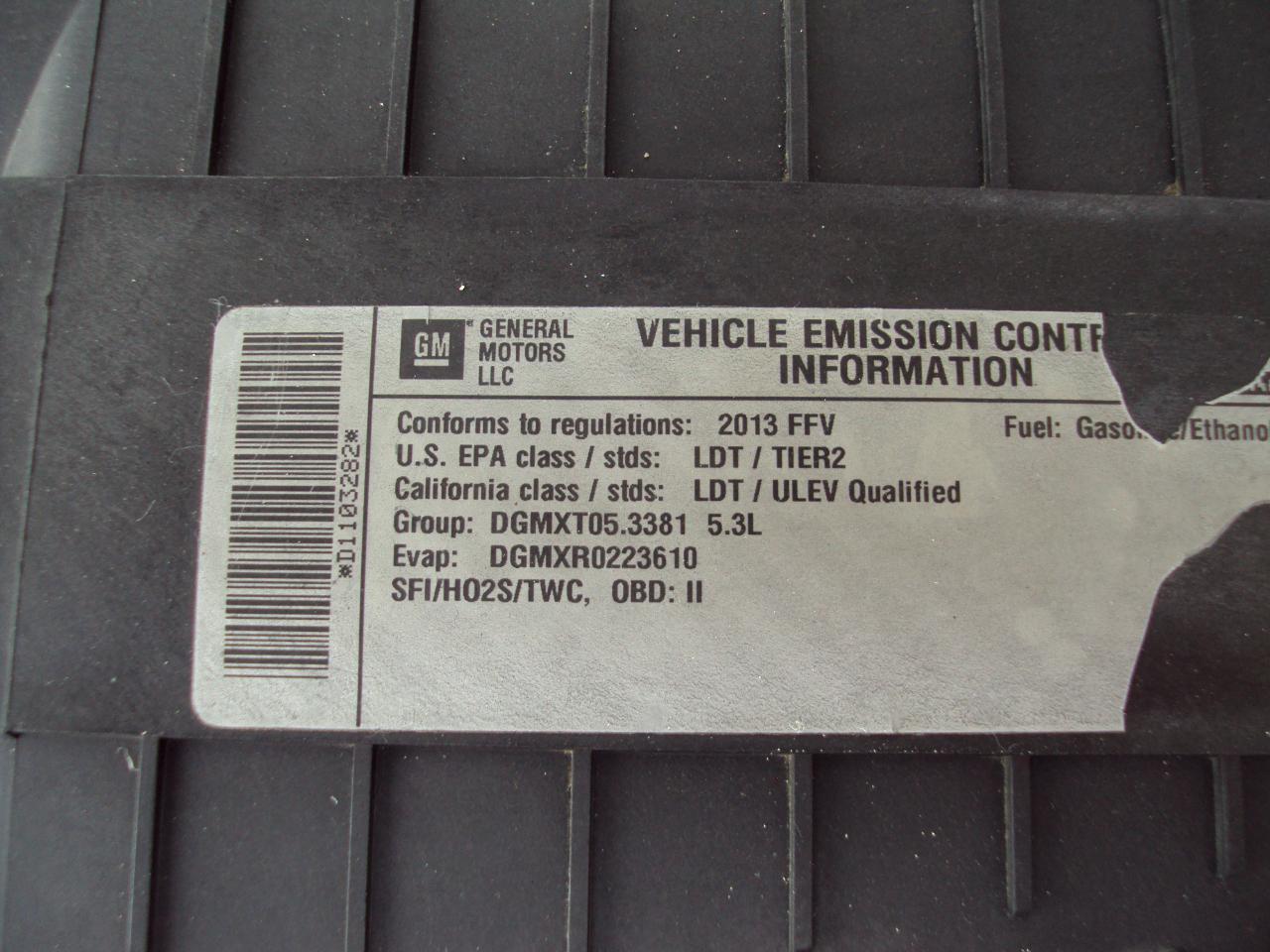 Chevrolet Express Cargo Van AWD 1500 135" 2013