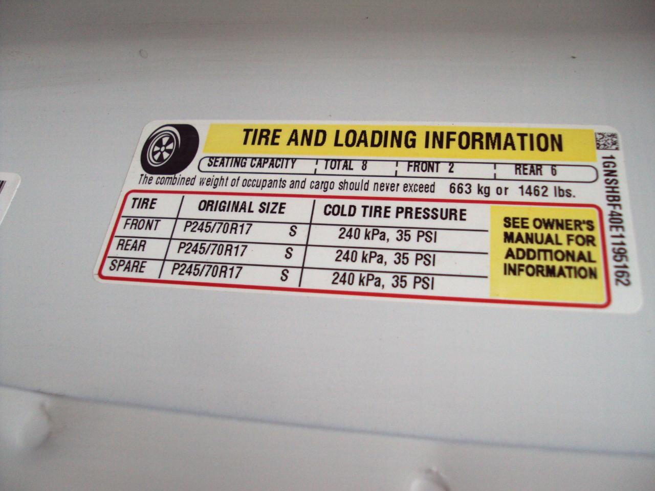 Chevrolet Express Passenger AWD 1500 135" LS 2014