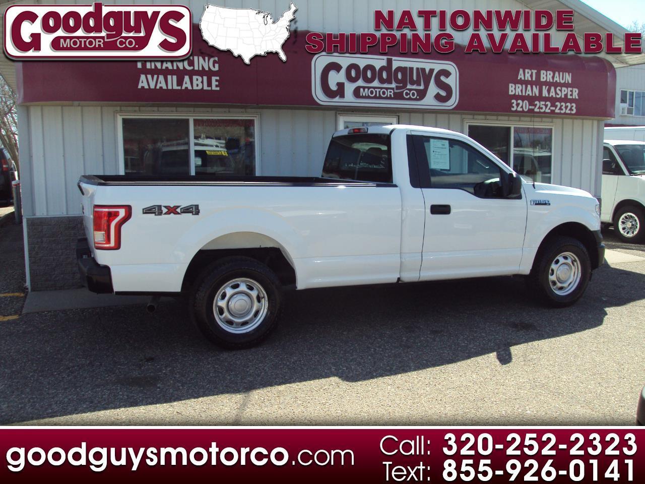 Ford F-150 XLT 4WD Reg Cab 8' Box 2017