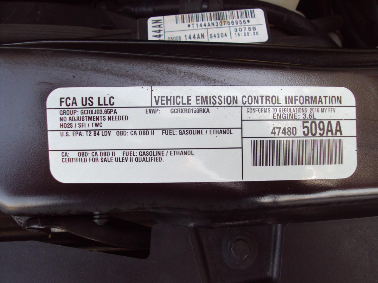 Dodge Grand Caravan 4dr Wgn R/T 2016