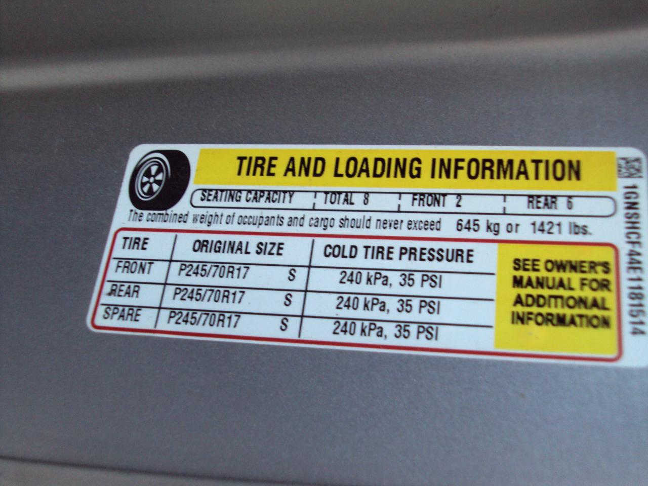 Chevrolet Express Passenger AWD 1500 135" LT 2014