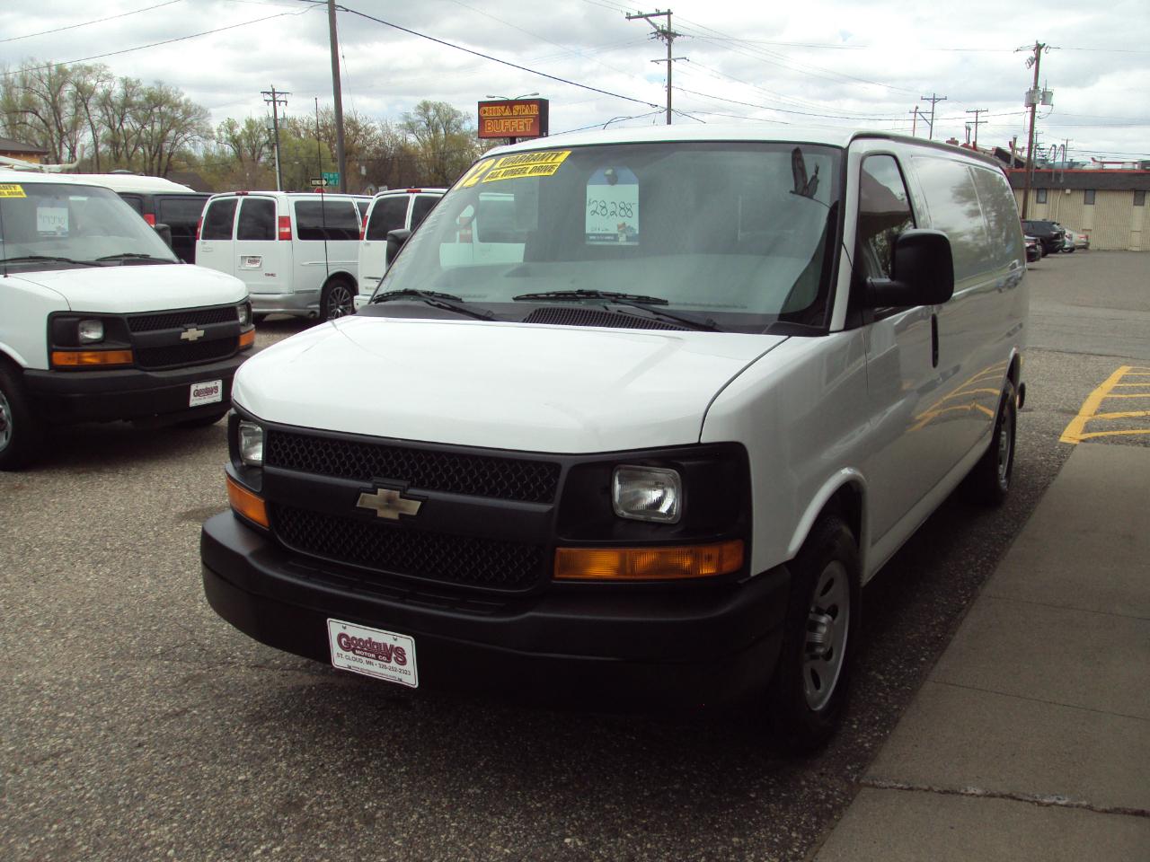 Chevrolet Express Cargo Van AWD 1500 135" 2012