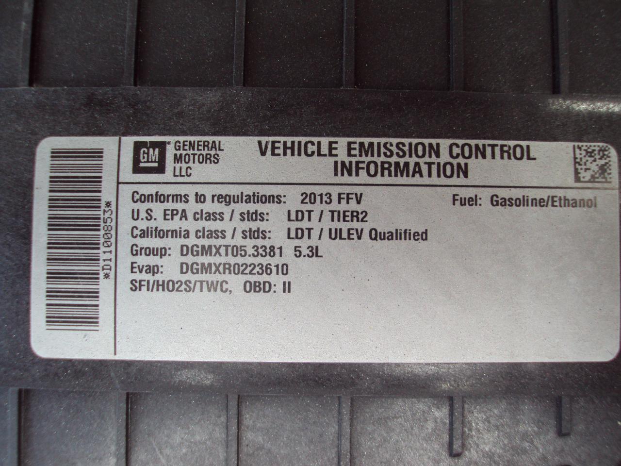 Chevrolet Express Cargo Van AWD 1500 135" 2013