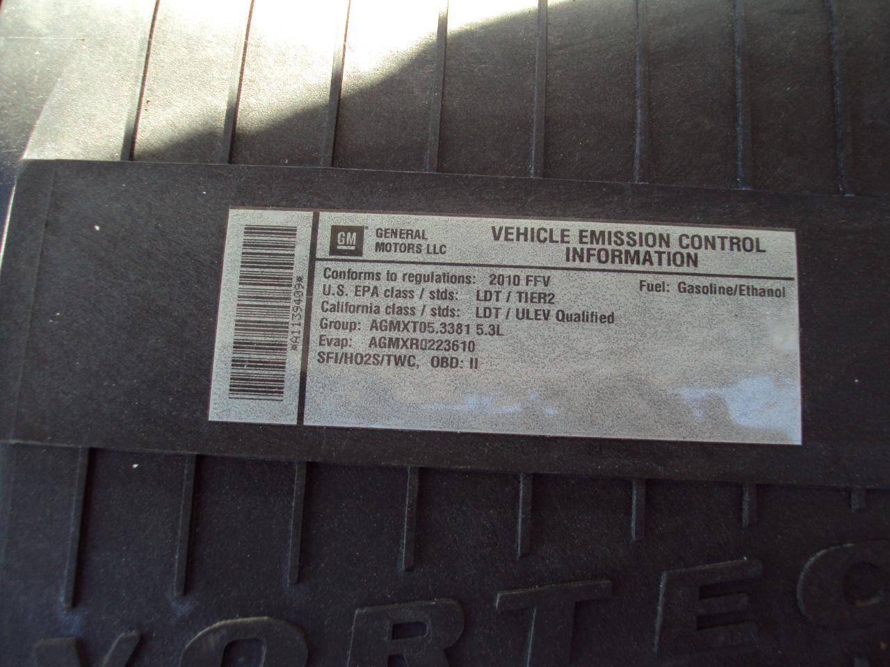 GMC Savana Cargo Van AWD 1500 135" 2010