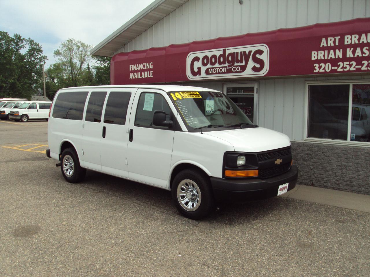 Chevrolet Express Passenger AWD 1500 135" LS 2014