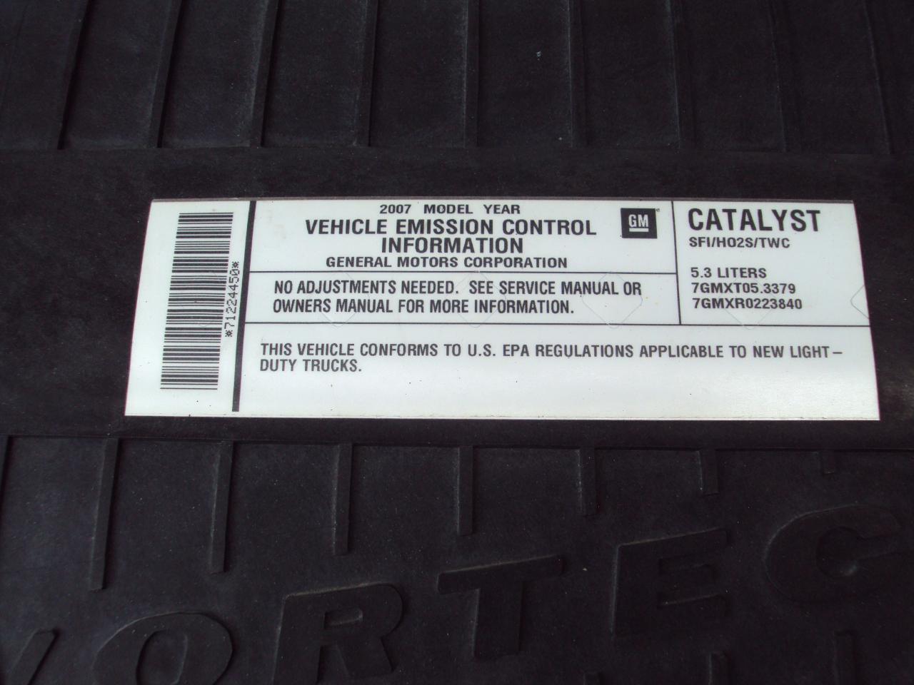 Chevrolet Express Cargo Van AWD 1500 135" 2007