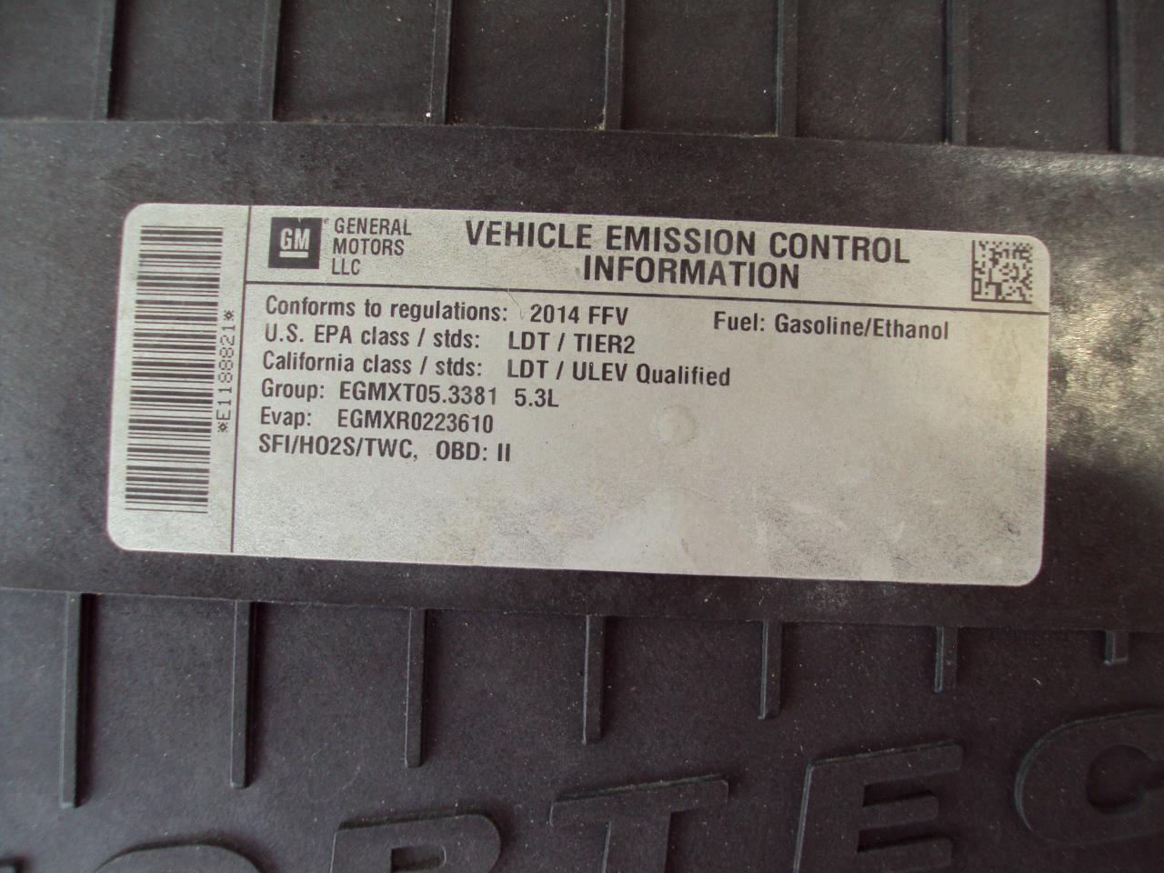 Chevrolet Express Cargo Van AWD 1500 135" 2014