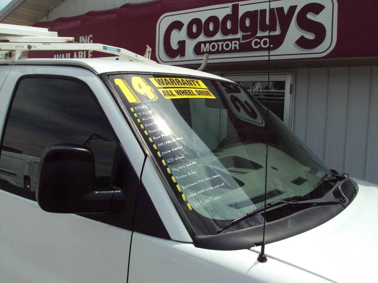 Chevrolet Express Cargo Van AWD 1500 135" 2014