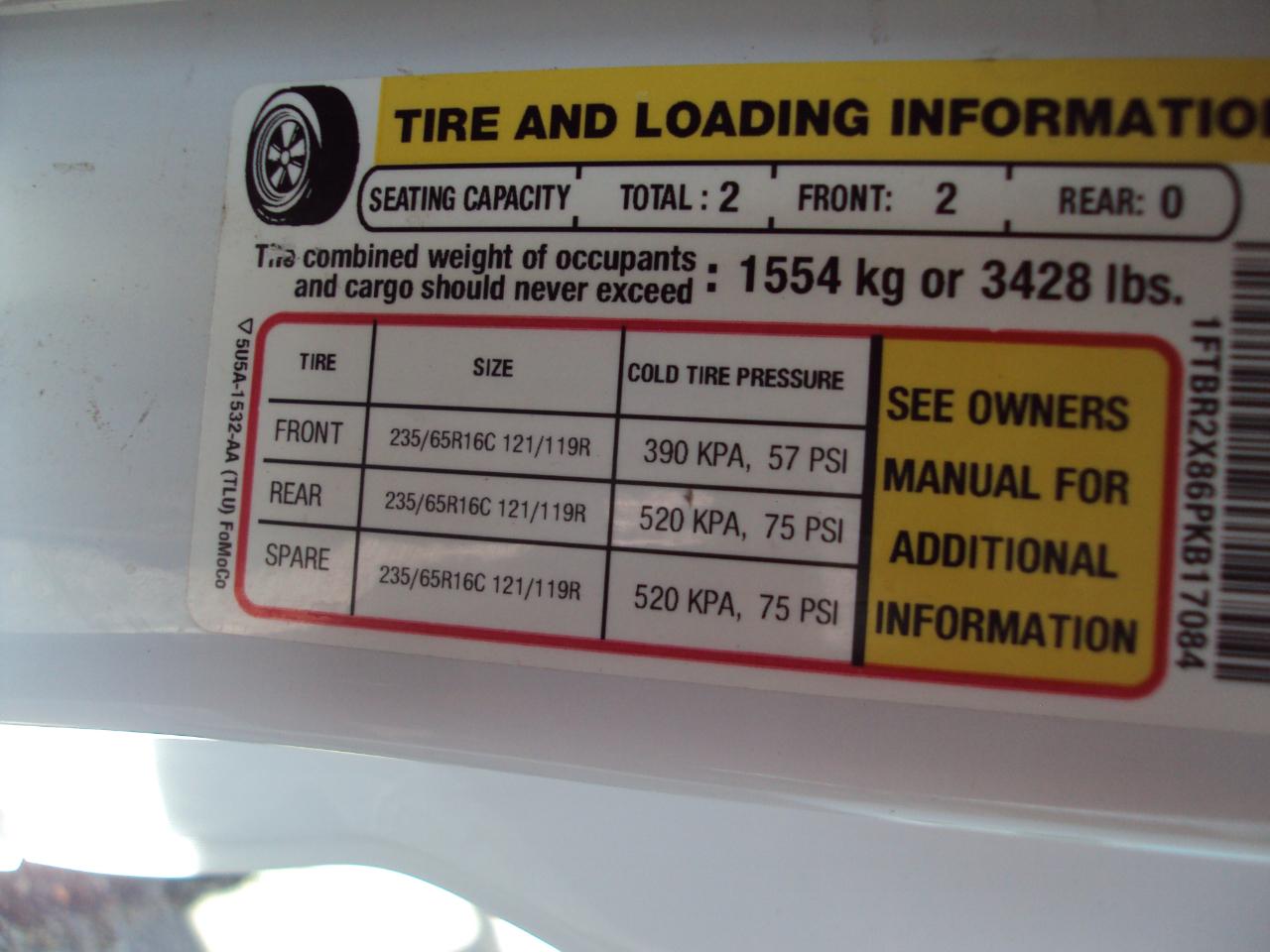 Ford Transit Cargo Van T-250 148" Hi Rf 9070 GVWR AWD 2023