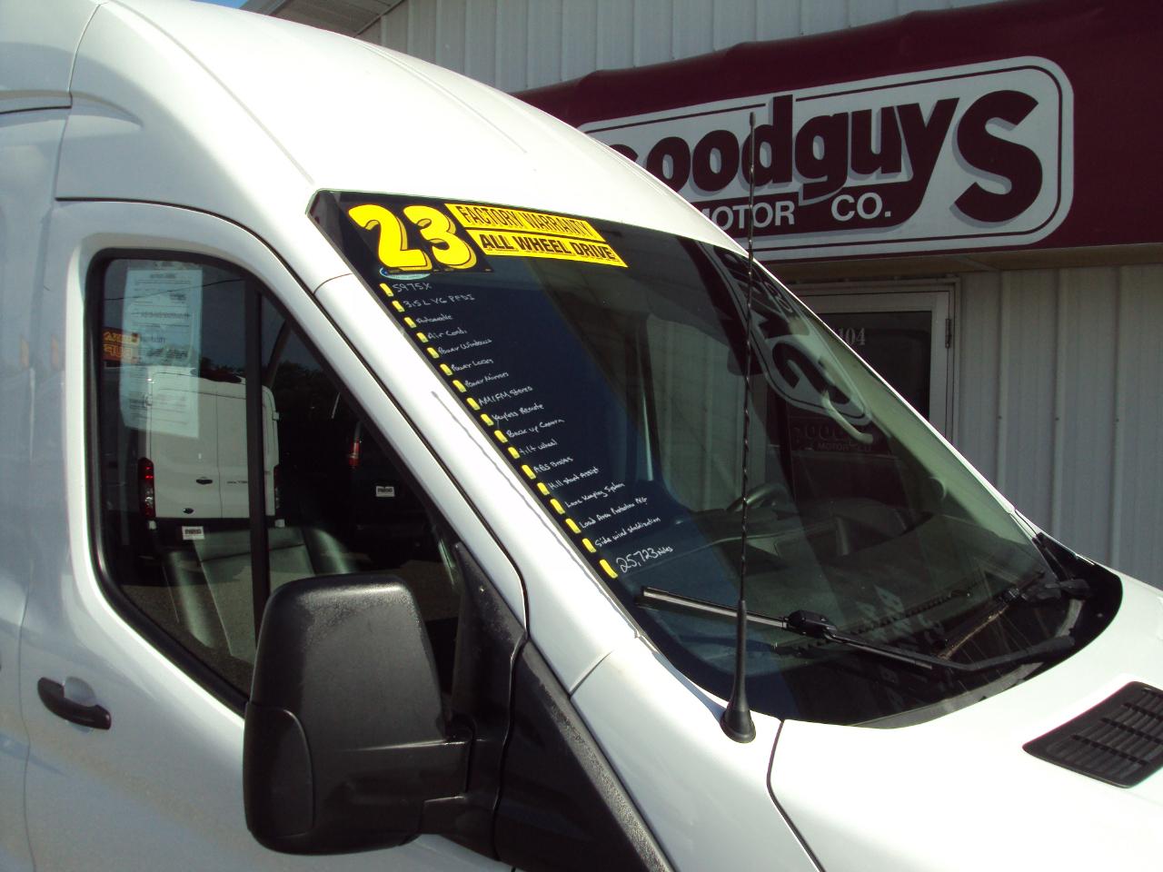 Ford Transit Cargo Van T-250 148" Hi Rf 9070 GVWR AWD 2023