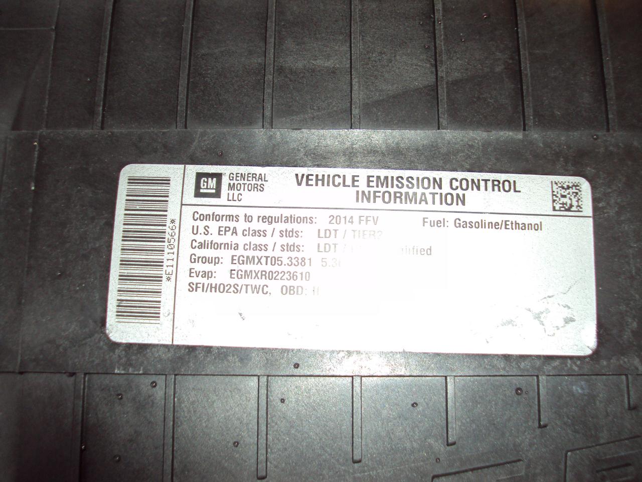 GMC Savana Cargo Van AWD 1500 135" 2014