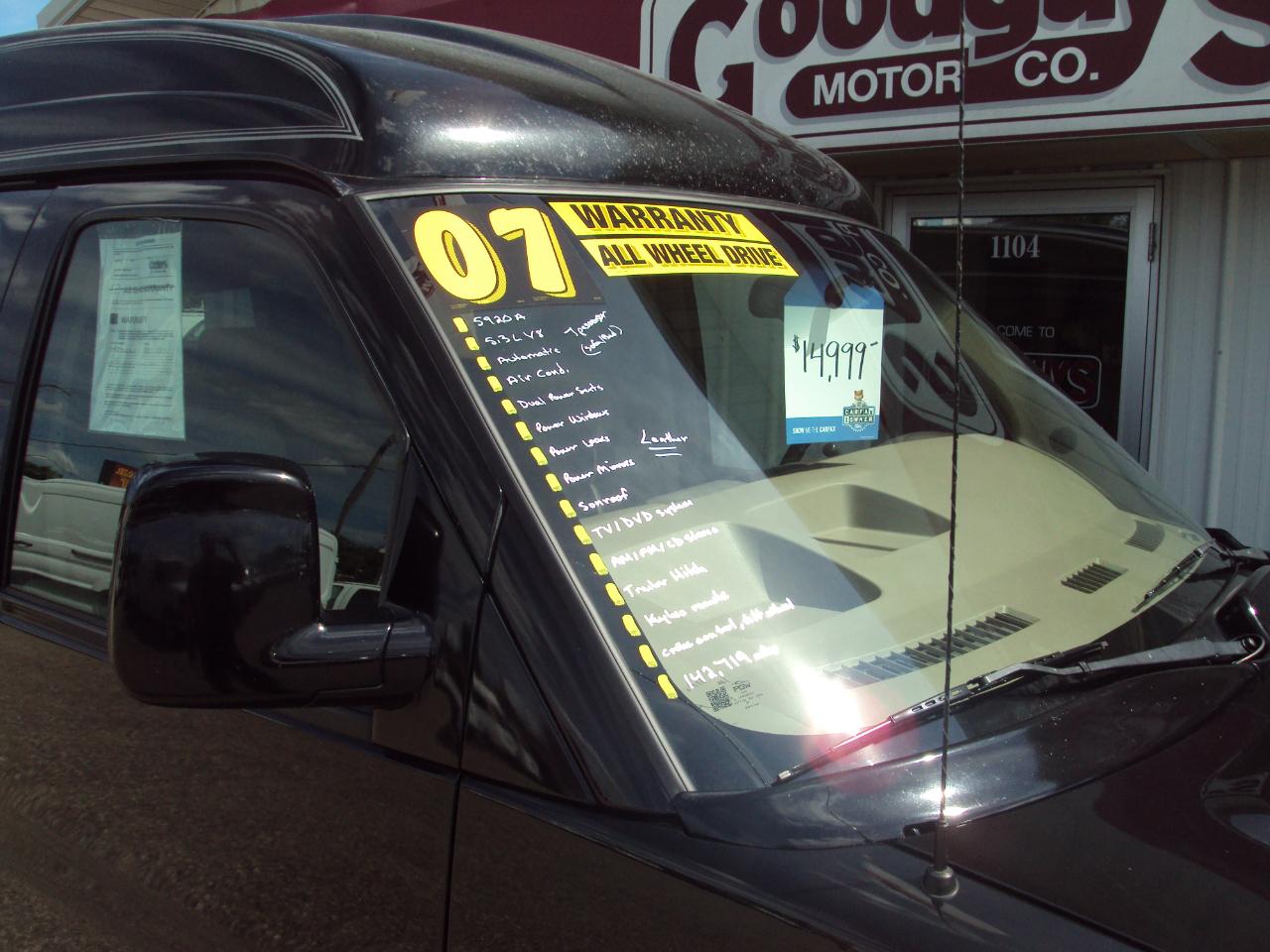 Chevrolet Express Van  2007