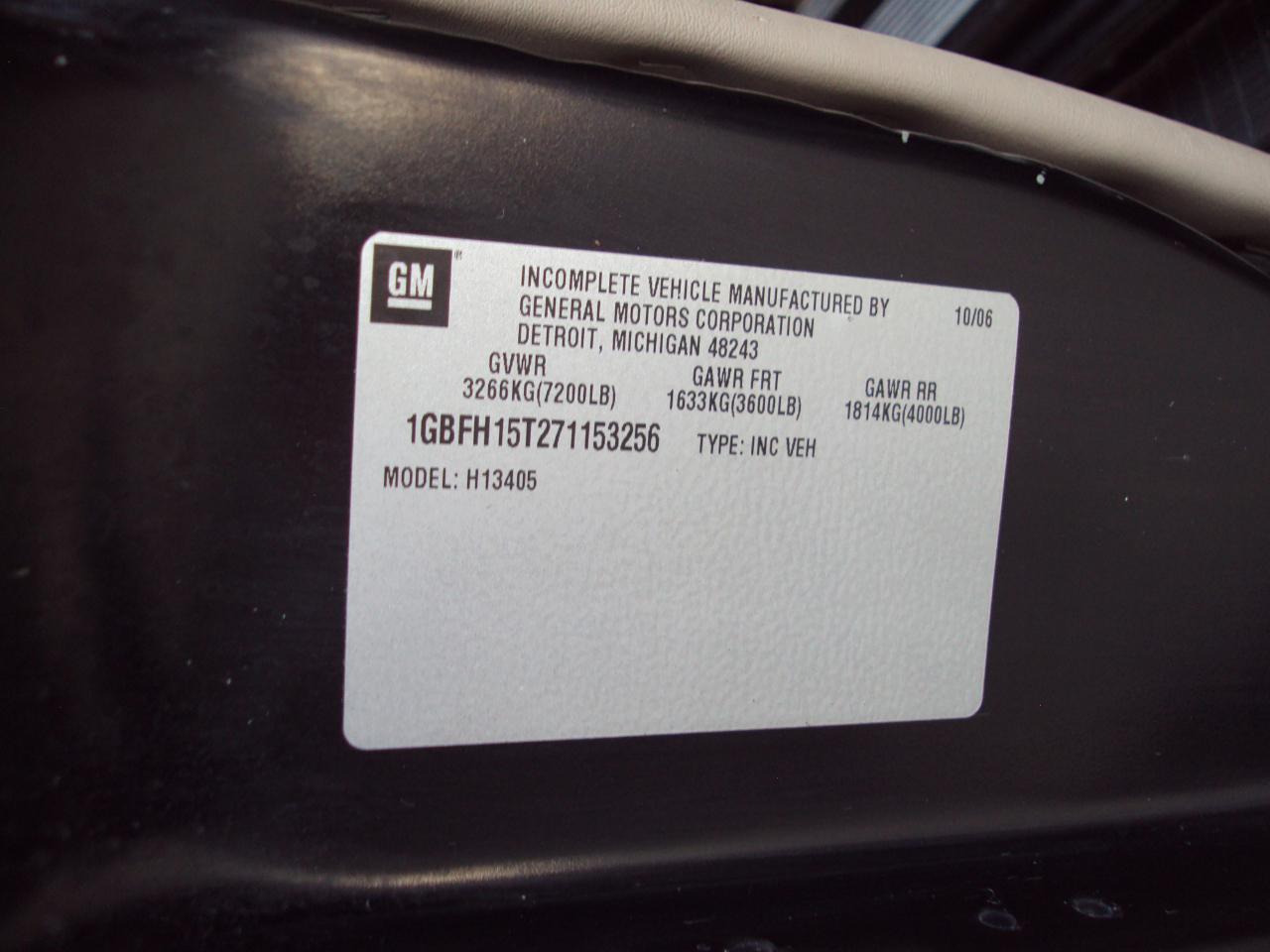Chevrolet Express Van  2007
