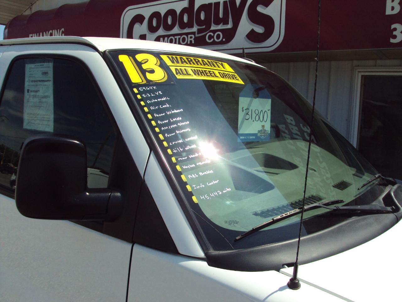Chevrolet Express Passenger AWD 1500 135" LT 2013