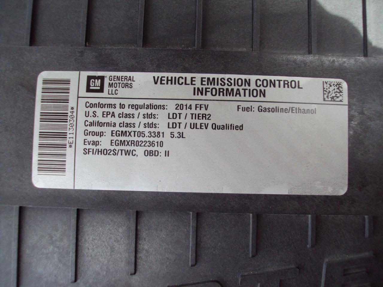 Chevrolet Express Cargo Van AWD 1500 135" 2014