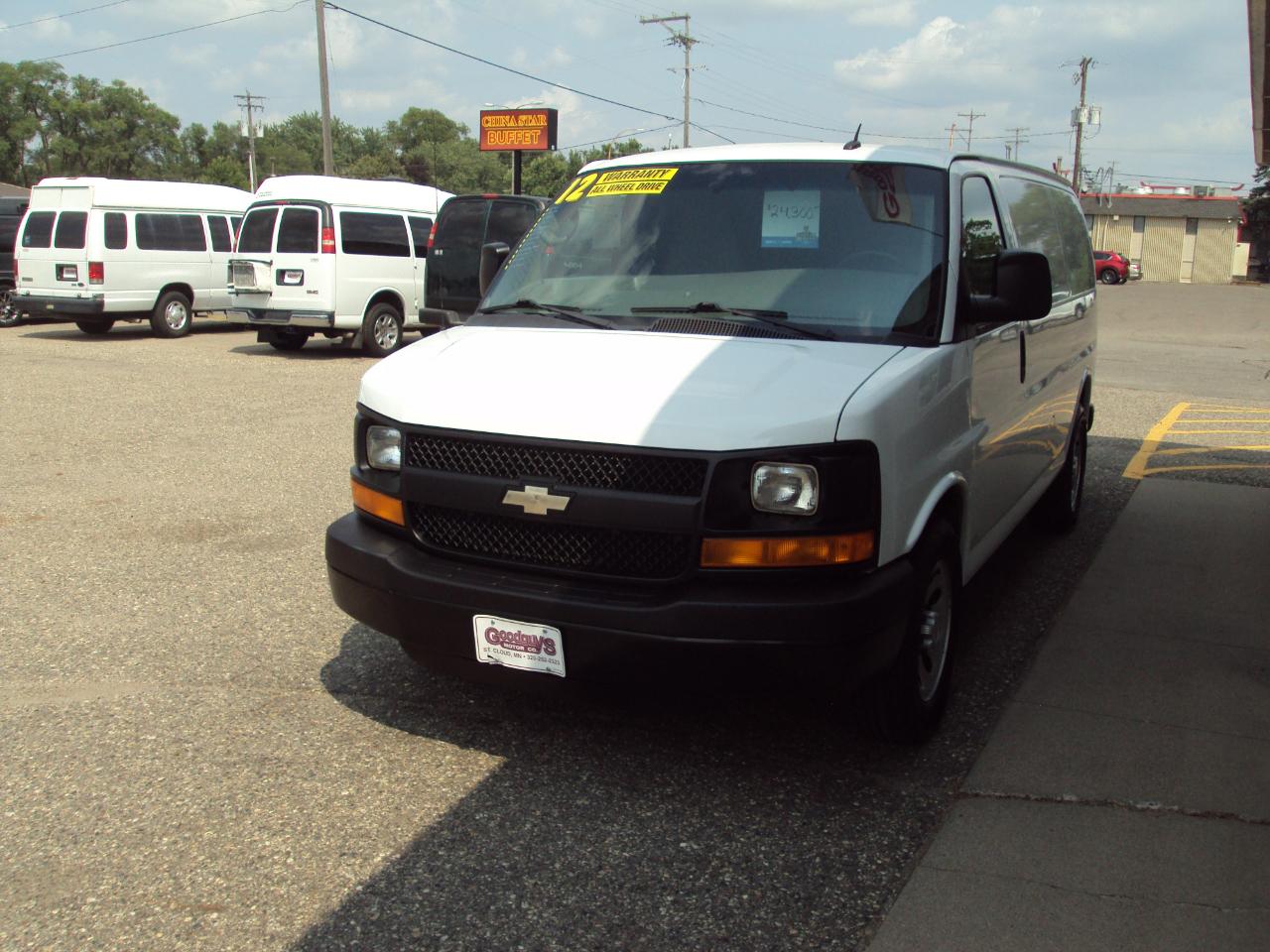 Chevrolet Express Cargo Van AWD 1500 135" 2012