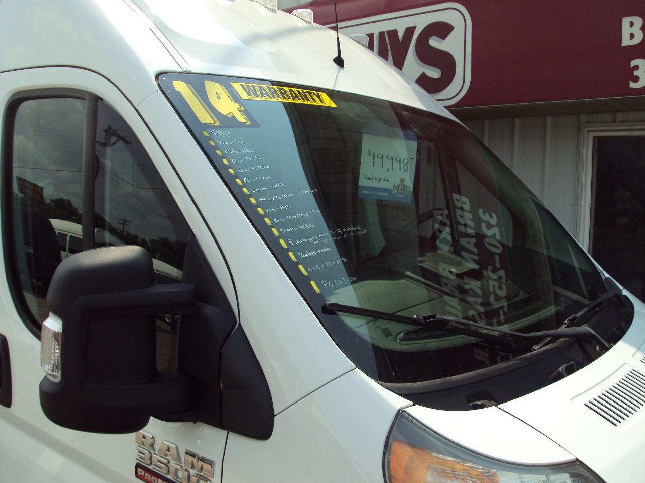 RAM ProMaster Cargo Van  2014