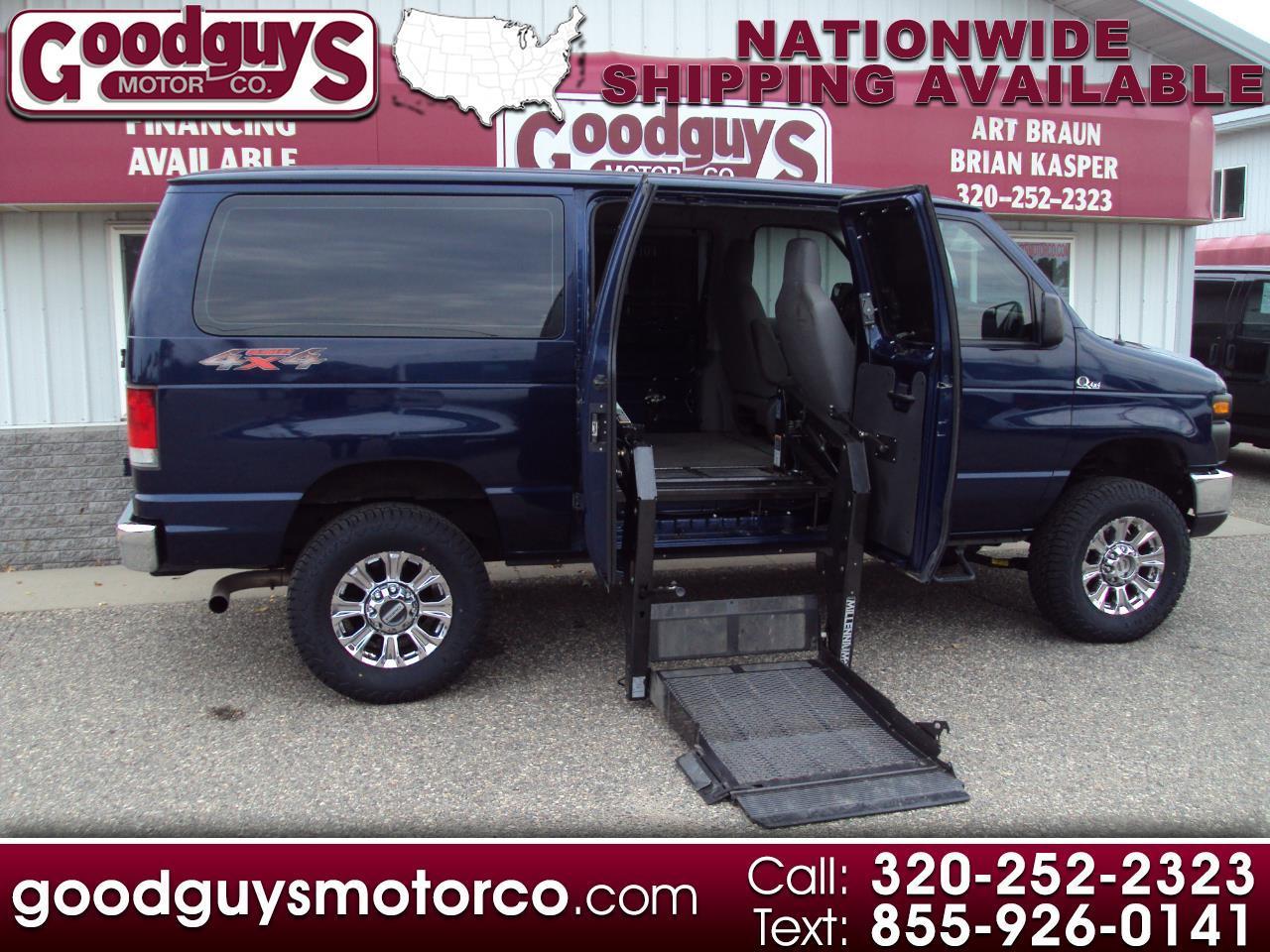 2013 Ford Econoline Cargo Van Quigley 4x4 Handicap van