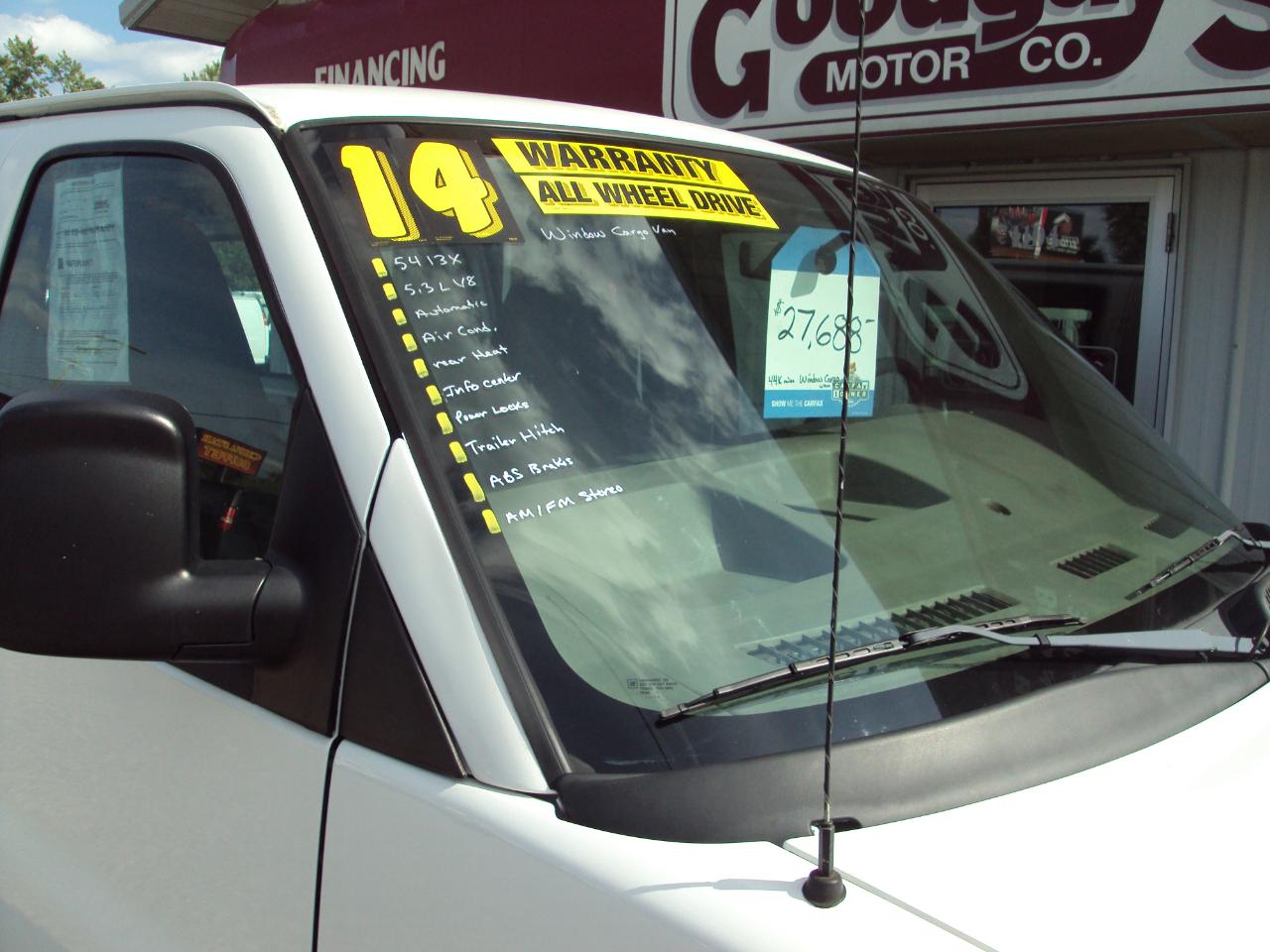 Chevrolet Express Cargo Van  2014