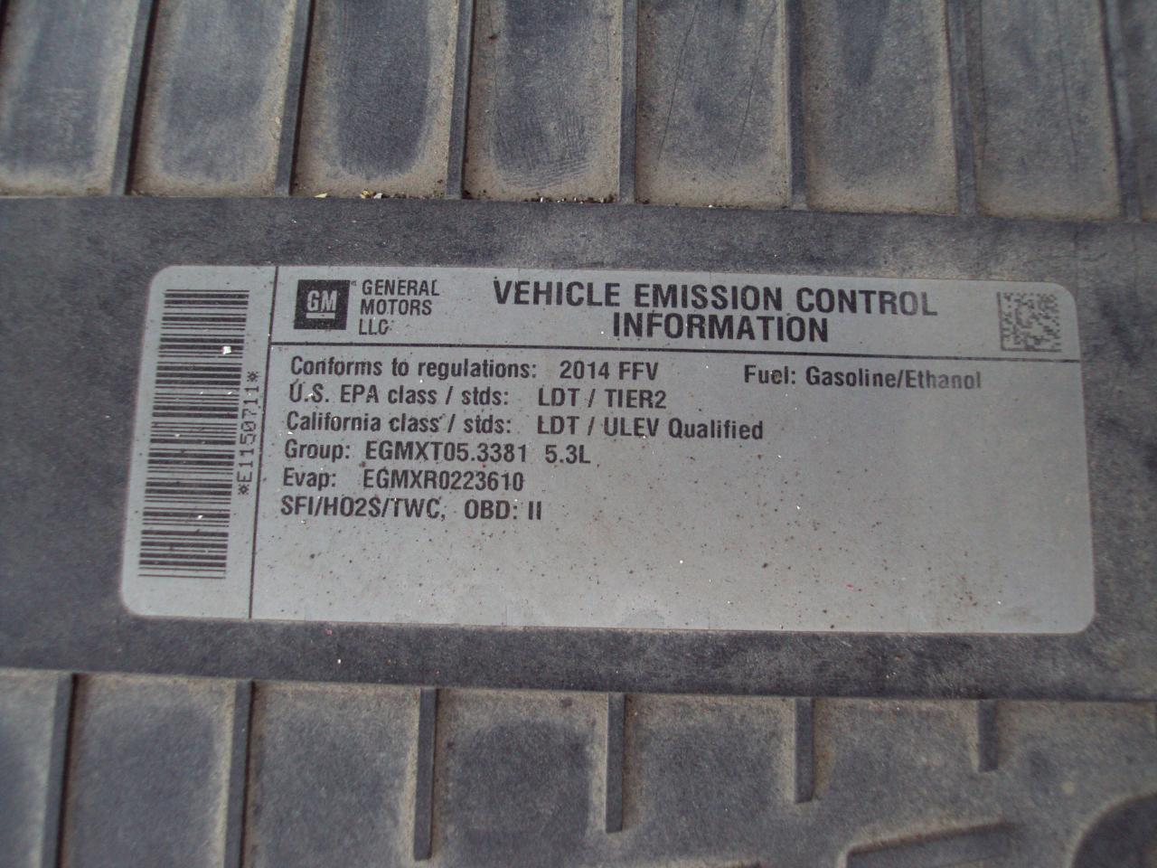 Chevrolet Express Cargo Van  2014