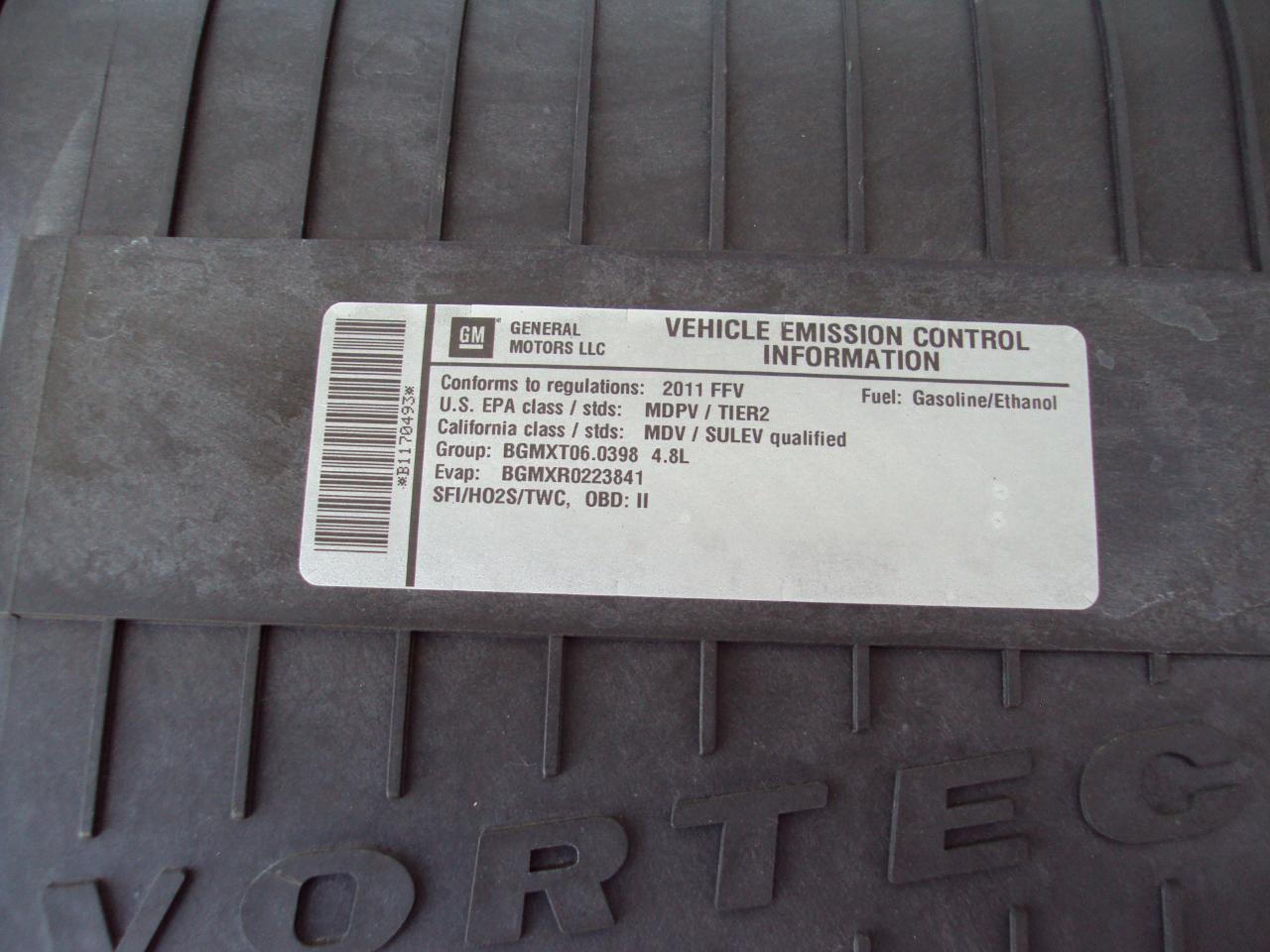 Chevrolet Express Cargo Van RWD 3500 155" 2011