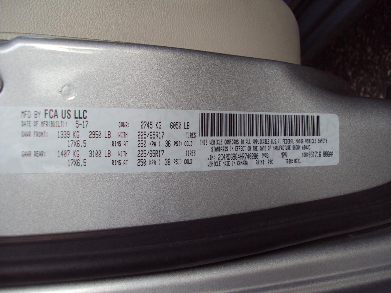 Dodge Grand Caravan  2017