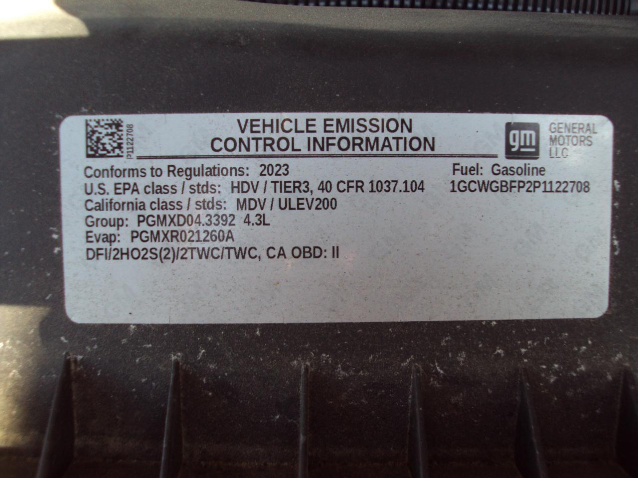 Chevrolet Express Cargo Van  2023