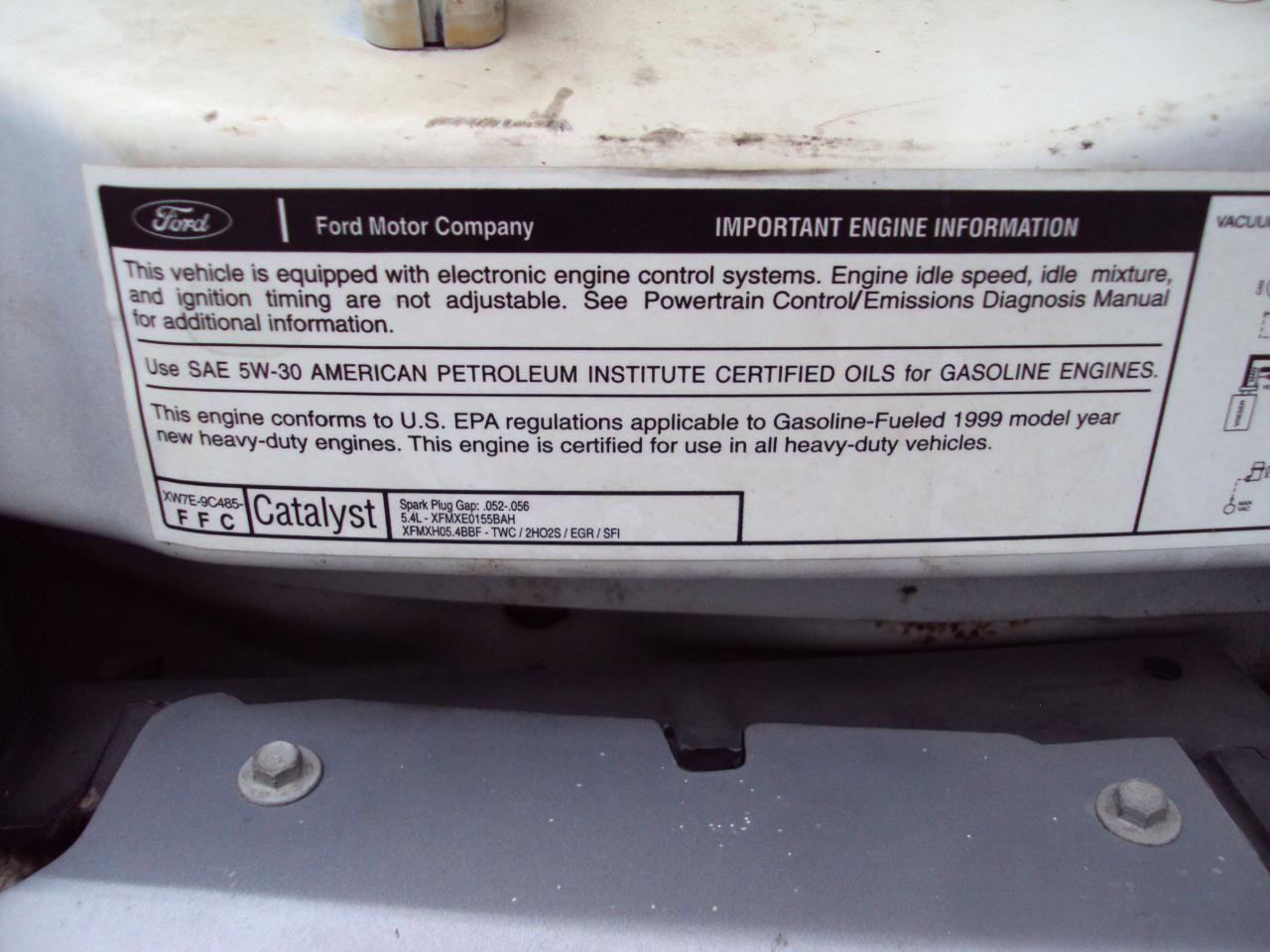 Ford Econoline Cargo Van E-350 Super 1999
