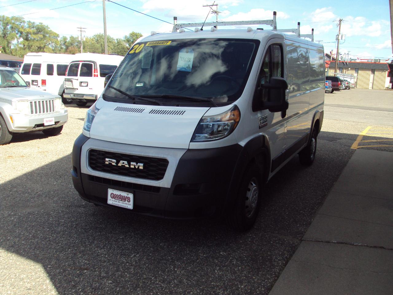 RAM ProMaster Cargo Van 1500 Low Roof 136" WB 2020