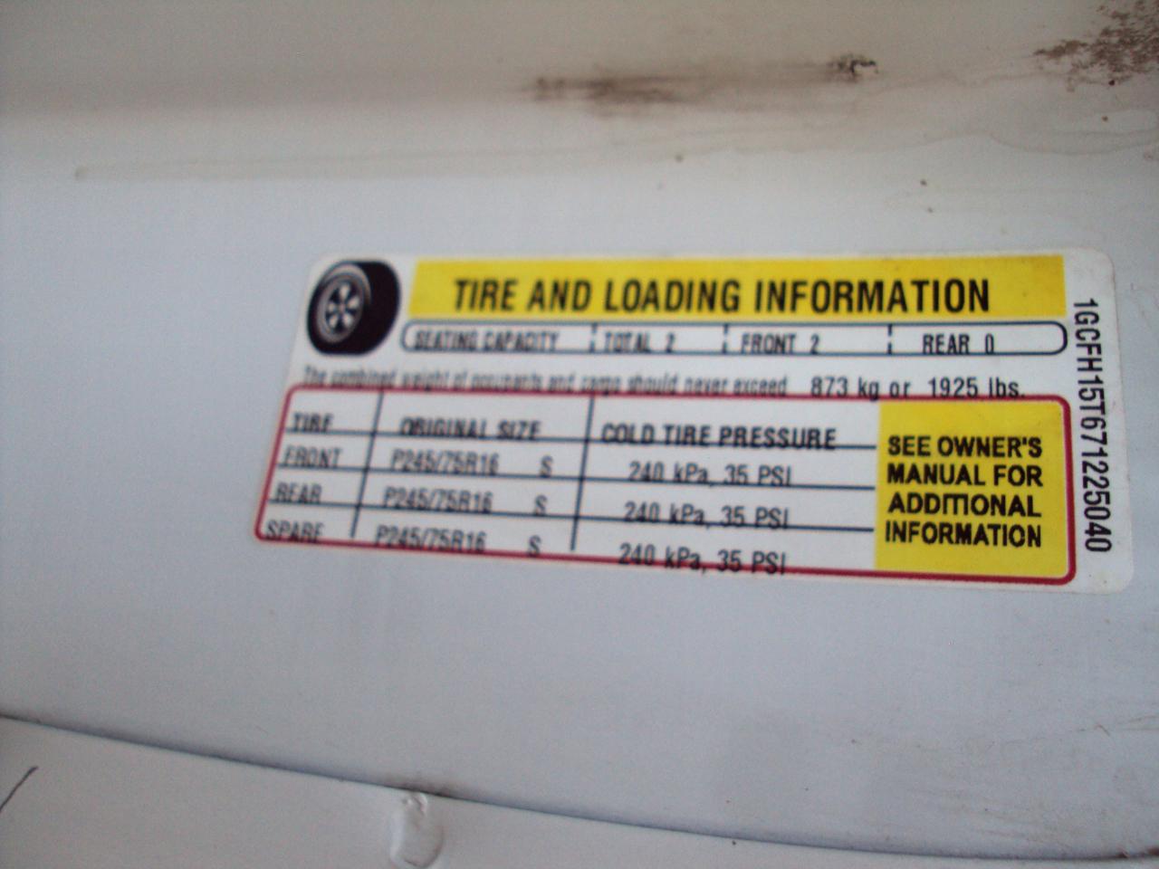 Chevrolet Express Cargo Van AWD 1500 135" 2007
