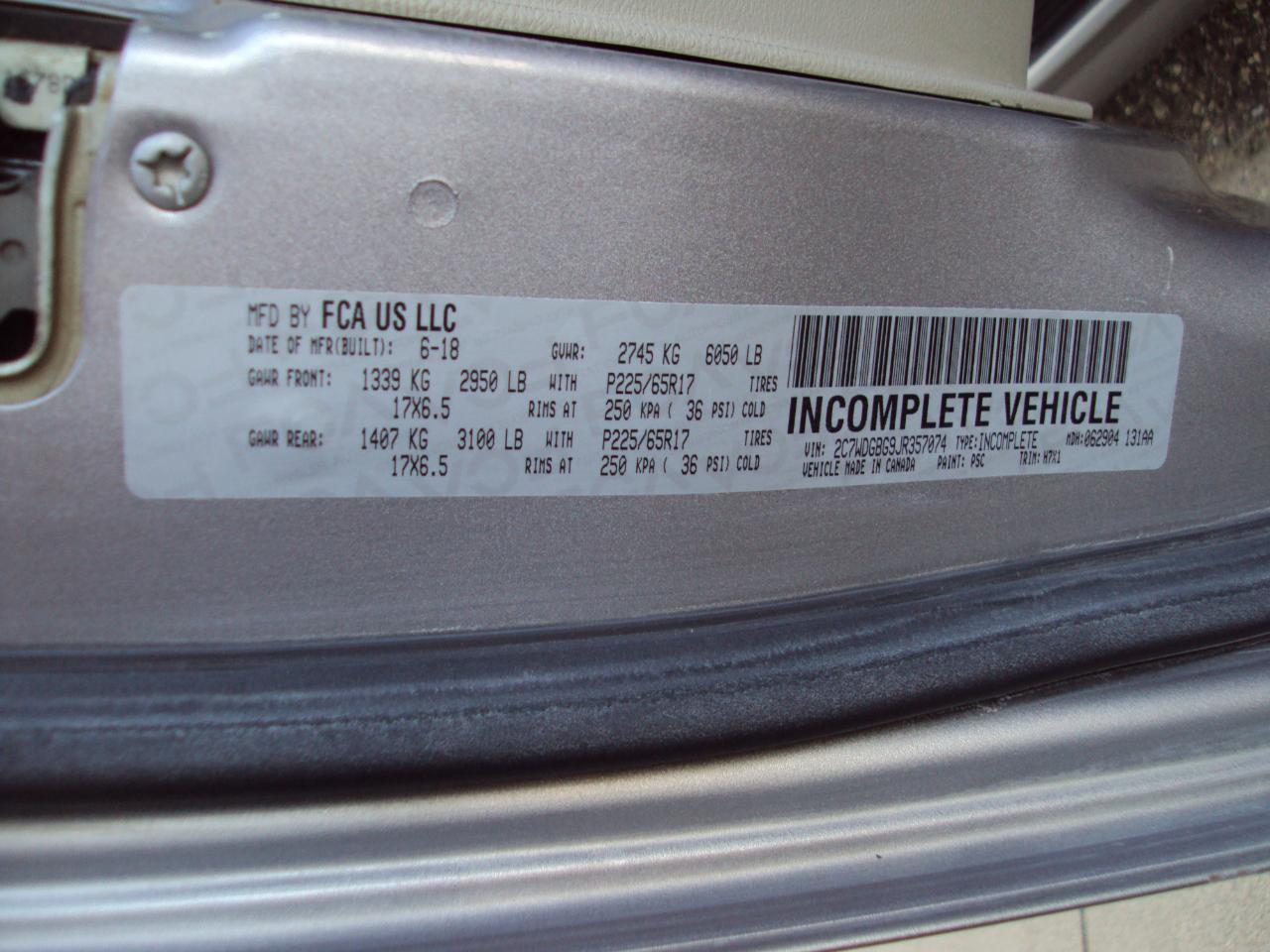 Dodge Grand Caravan  2018