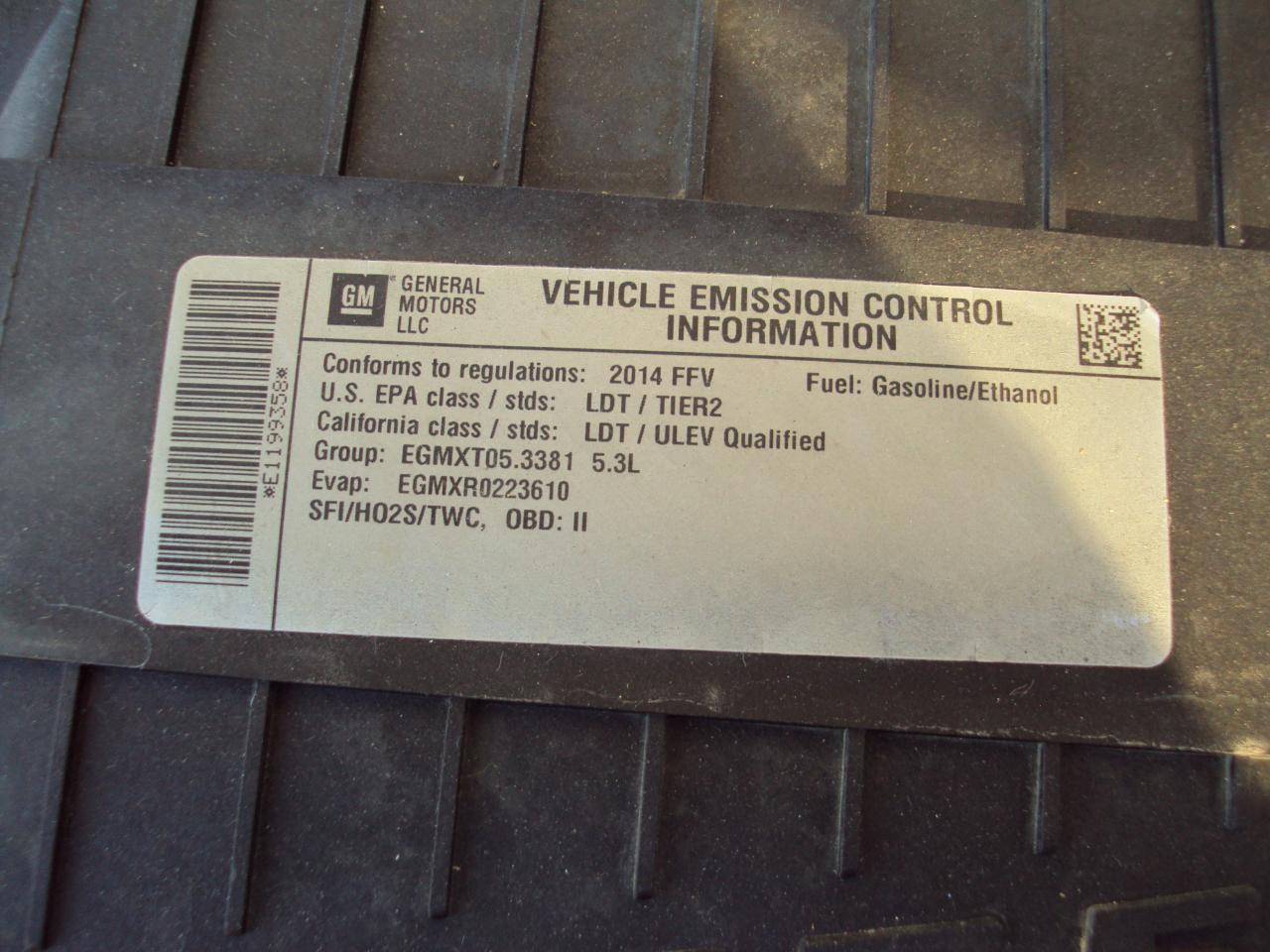 Chevrolet Express Cargo Van  2014
