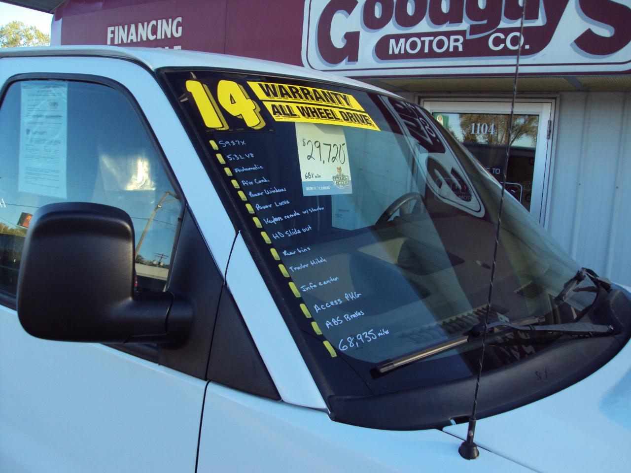 Chevrolet Express Cargo Van  2014