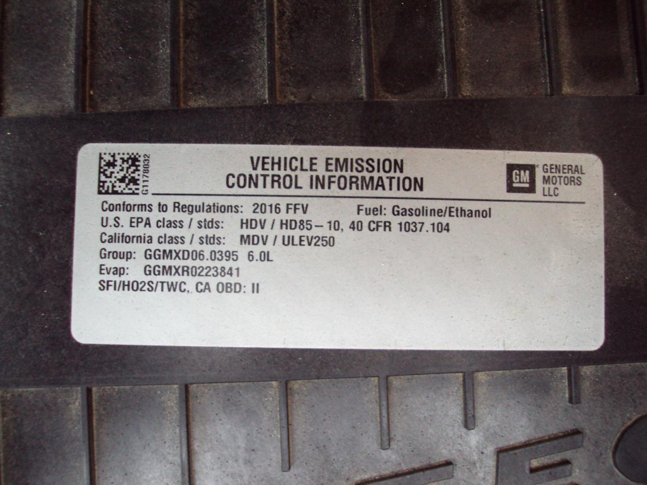 Chevrolet Express Cargo Van  2016