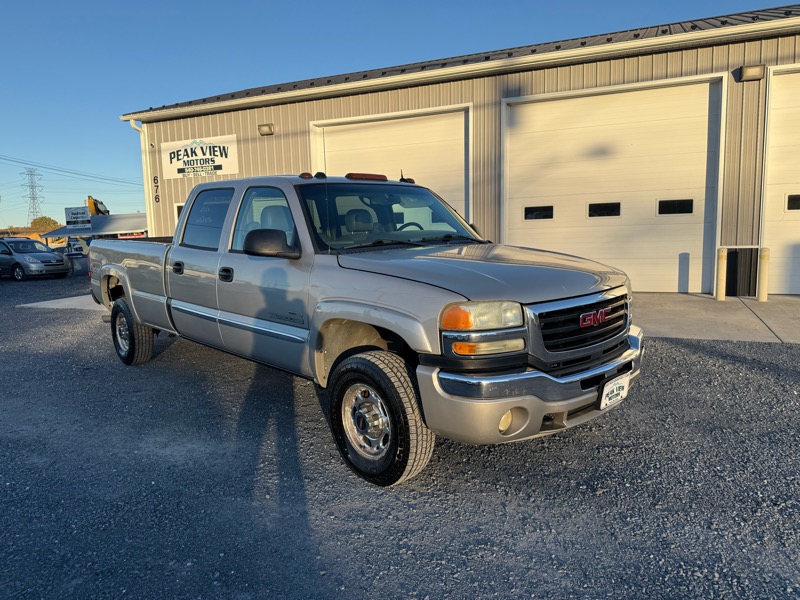 2004 GMC Sierra 2500HD Work Truck Crew Cab Long Bed 4WD
