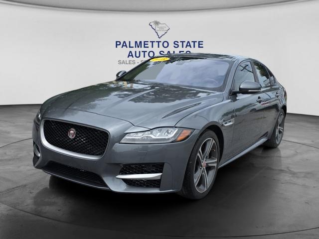 Gray 2018 Jaguar XF 25t R-Sport RWD Sedan Rear-Wheel Drive Automatic