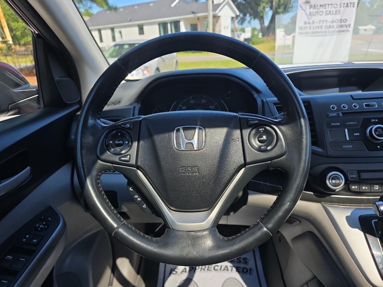 Honda CR-V EX-L 4WD 5-Speed AT 2012