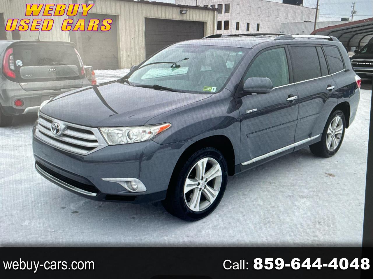 2012 Toyota Highlander 4WD 4dr V6 Limited (Natl)