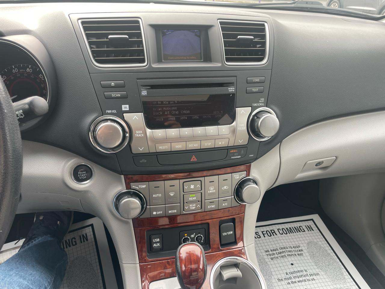 Toyota Highlander 4WD 4dr V6 Limited (Natl) 2012