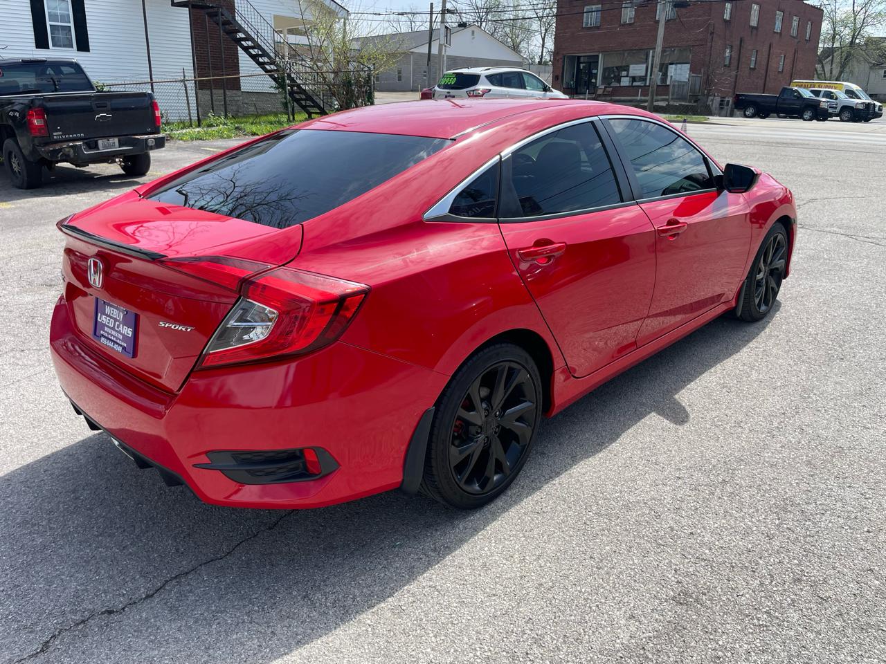 Honda Civic Sedan Sport CVT 2019