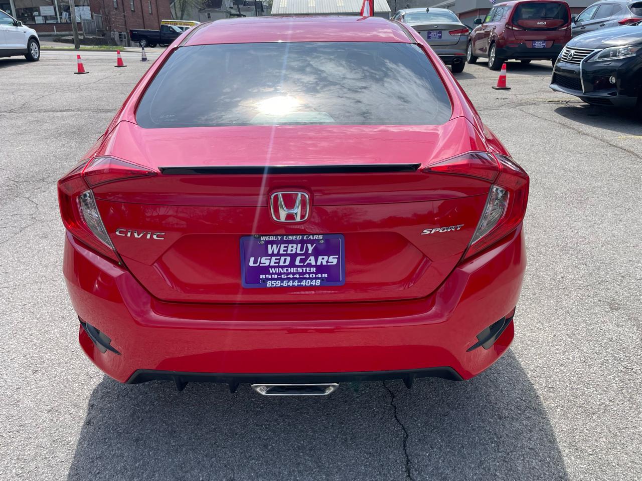 Honda Civic Sedan Sport CVT 2019