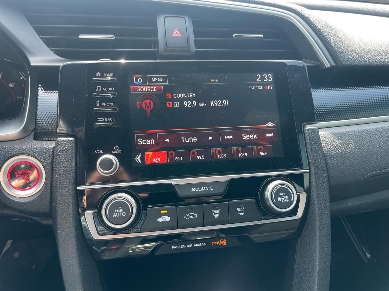 Honda Civic Sedan Sport CVT 2019