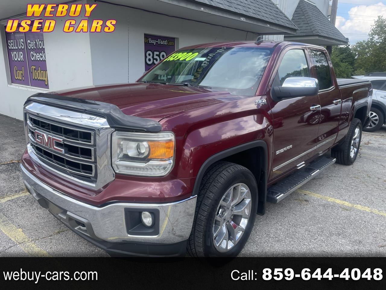 GMC Sierra 1500 4WD Double Cab 143.5" SLT 2014