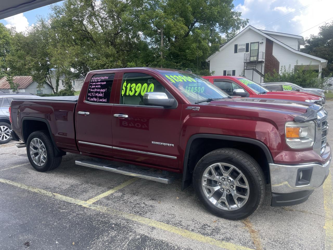 GMC Sierra 1500 4WD Double Cab 143.5" SLT 2014